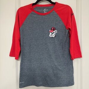 Nike Dri Fit Georgia Bulldogs Top